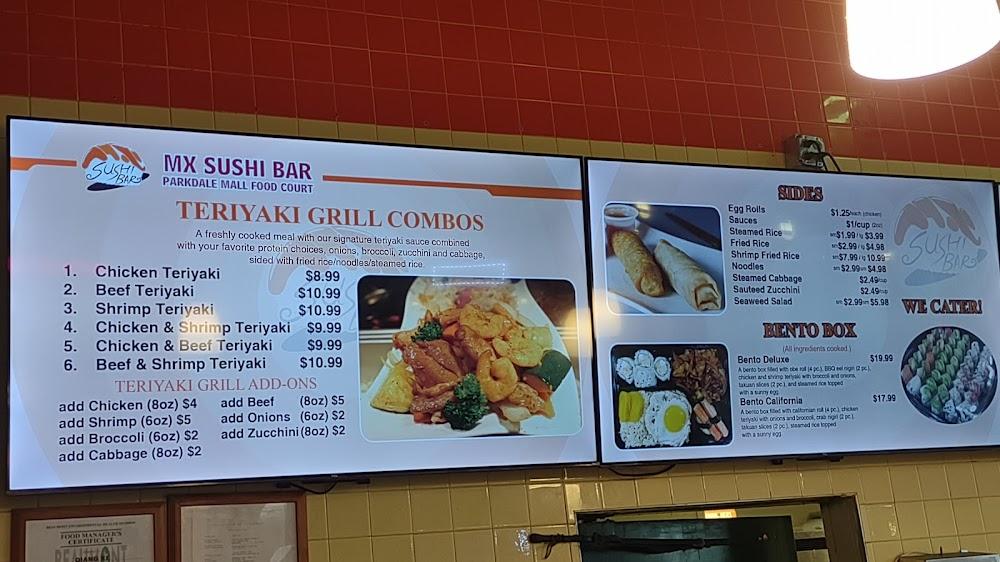 MX SUSHI BAR Menu image 3